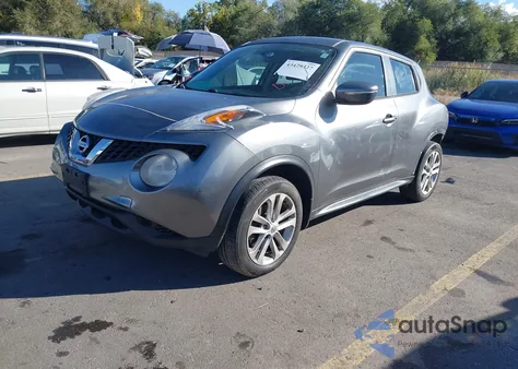 2015 Nissan Juke S из США, поврежденный, VIN JN8AF5MV9FT558916